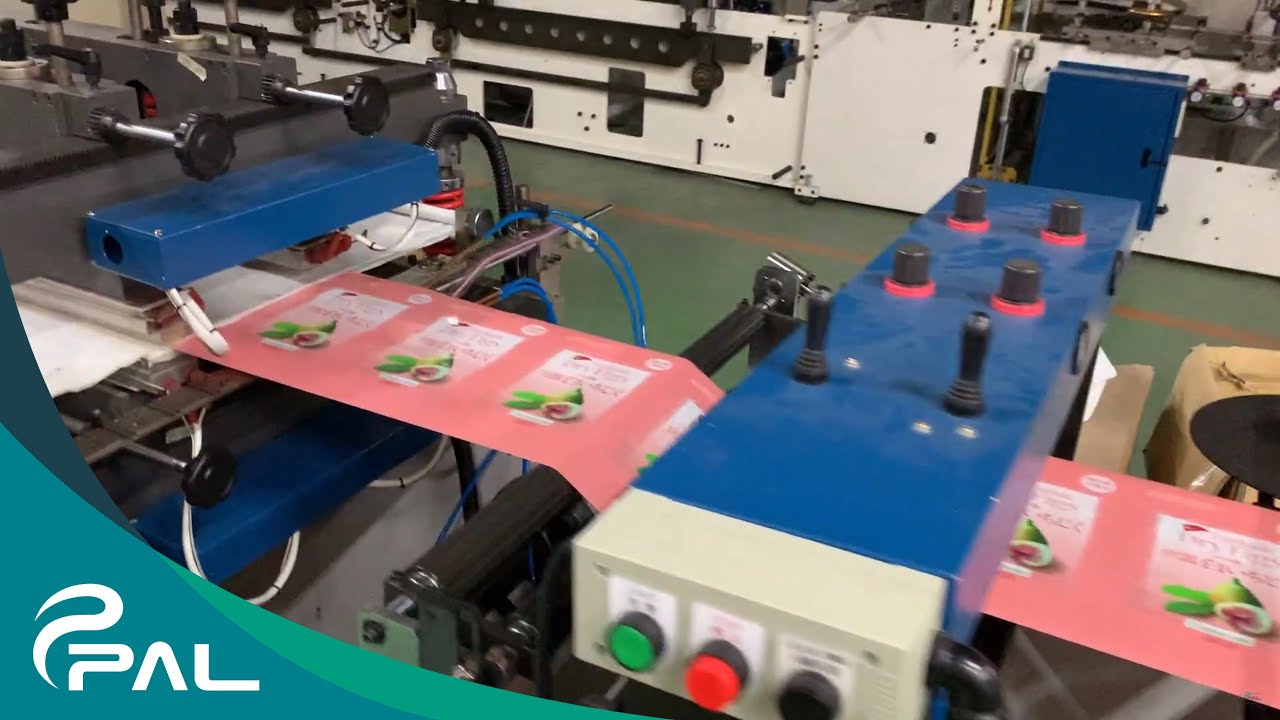 Center Seal Bag Making Machine with Zipper｜Side Seal Machine｜Plas Alliance Ltd.