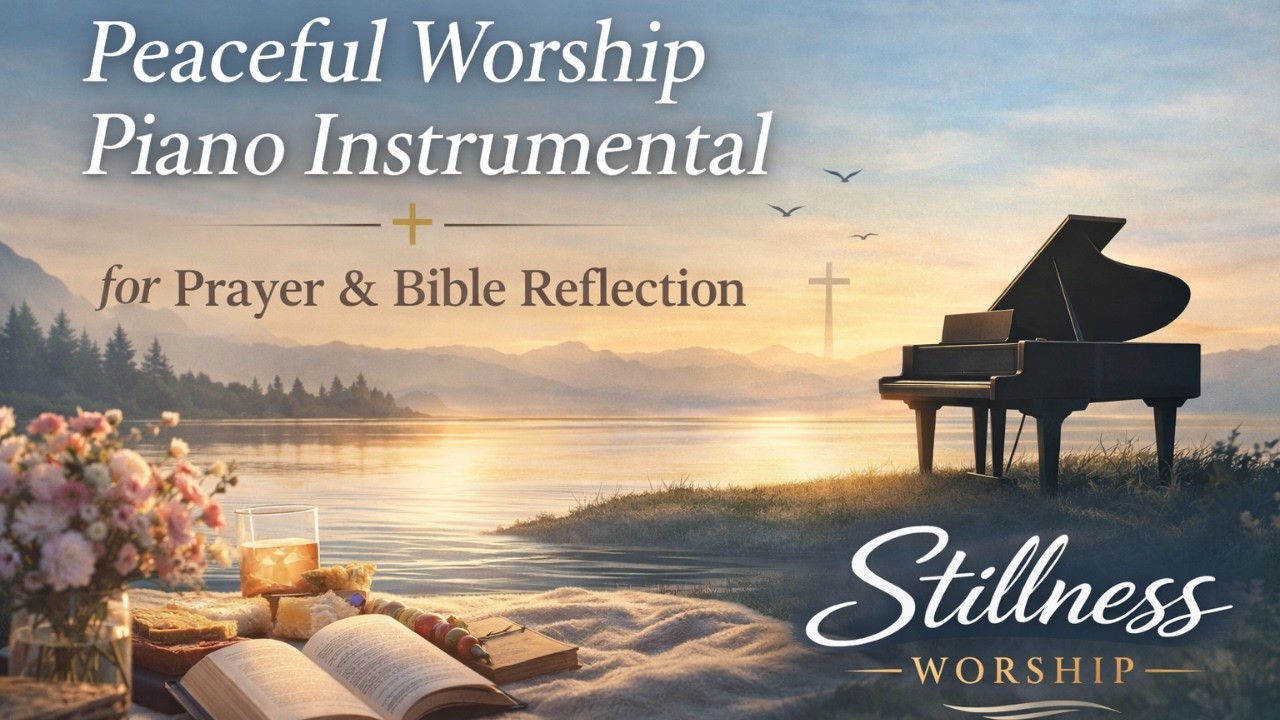 Peaceful Worship Piano Instrumental for Prayer & Bible Reflection | Stillness Worship