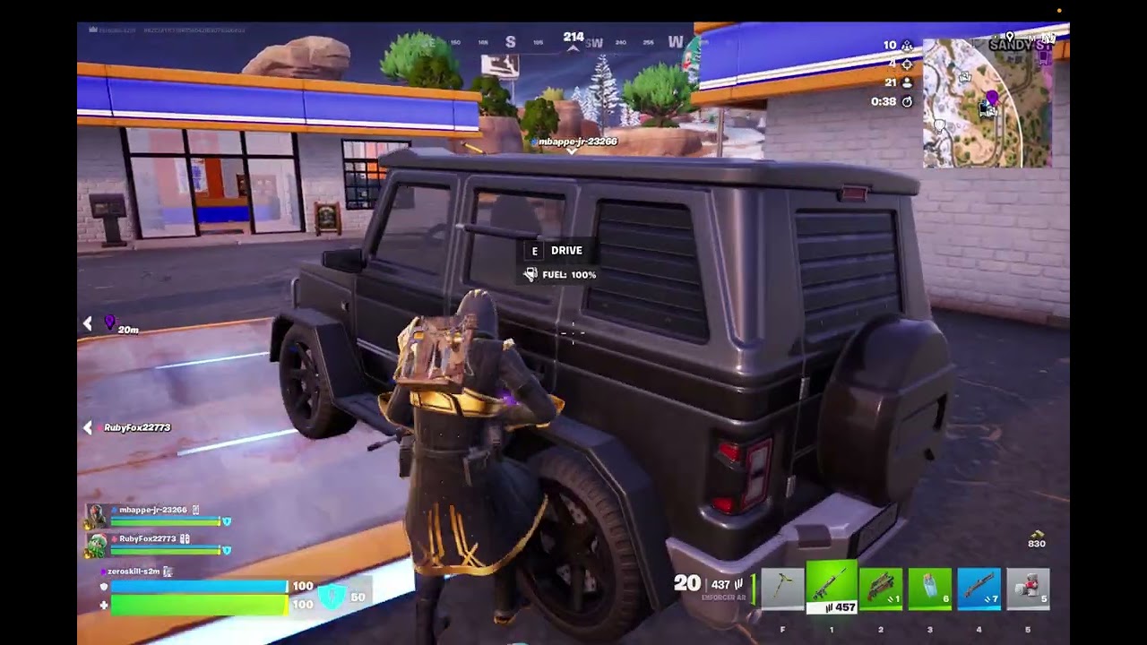 5th win in a row of the trio Fortnite victory royale Chapter 7 (first win of the winterfest)