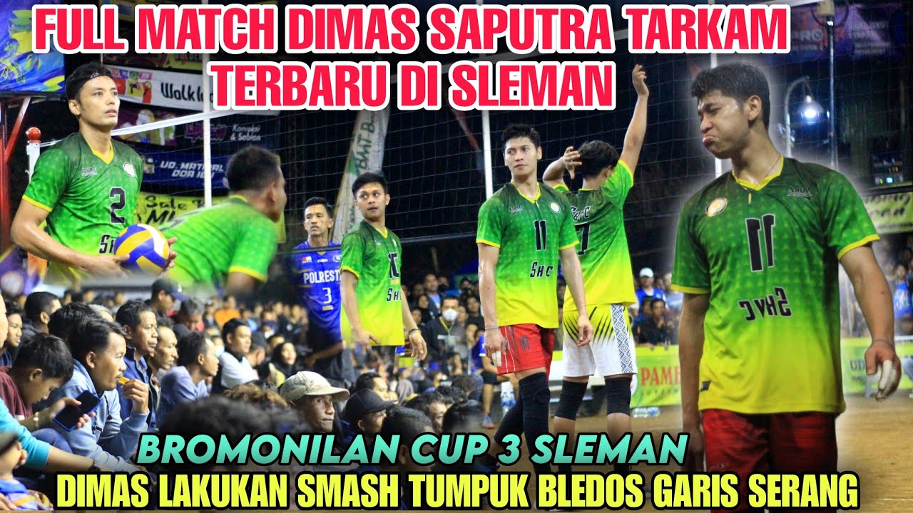 DIMAS SAPUTRA,AGUNG SEGANTI,BAGUS TARKAM TERBARU DI SLEMAN | SKVC VS POLRESTA | BROMONILAN CUP 3