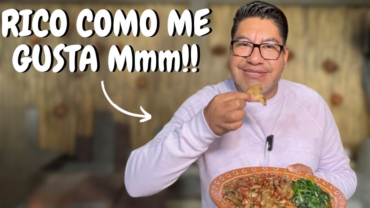 UN MANJAR MUY SENCILLO Y NUTRITIVO- SETAS AL AJILLO