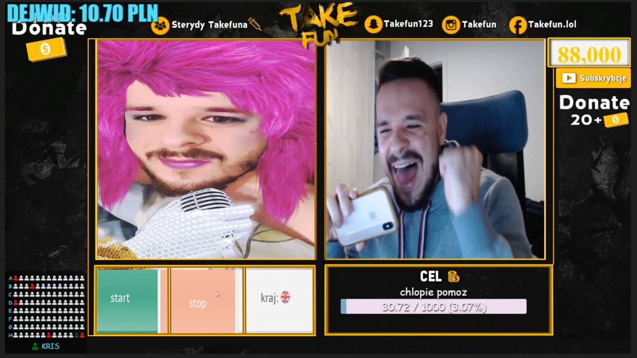 TAKEFUN - OMEGLE + Telefon + KONONOWICZ NA OME
