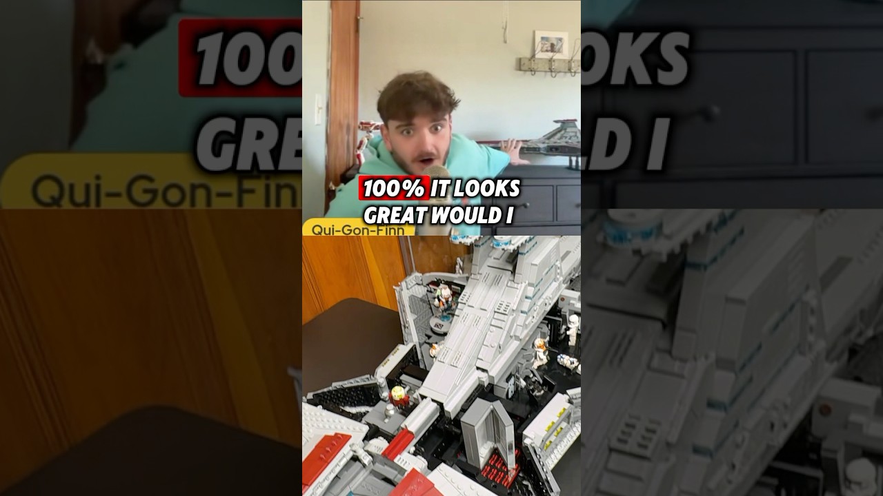 Нужен ли интерьер для наборов UCS? Спасибо Алексу из @TheEscapePodPodcast #starwars #lego