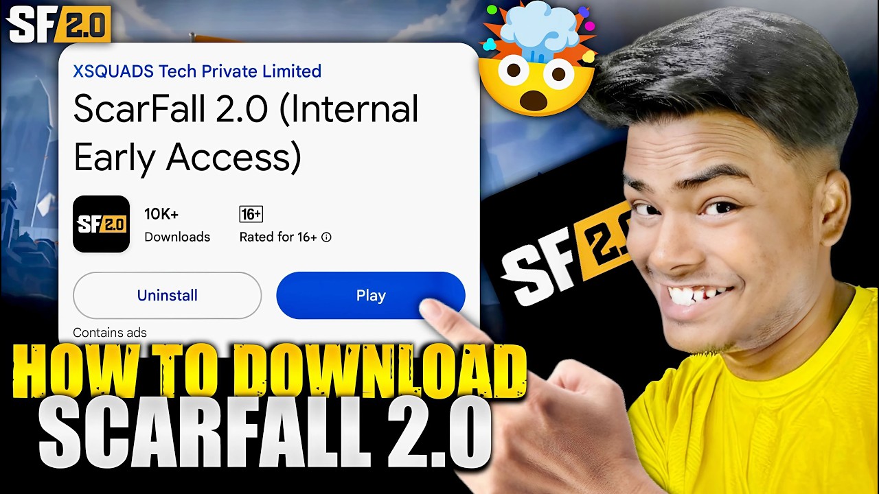 How to Download Scarfall 2.0 Officially | New Indian Battle Royale Game