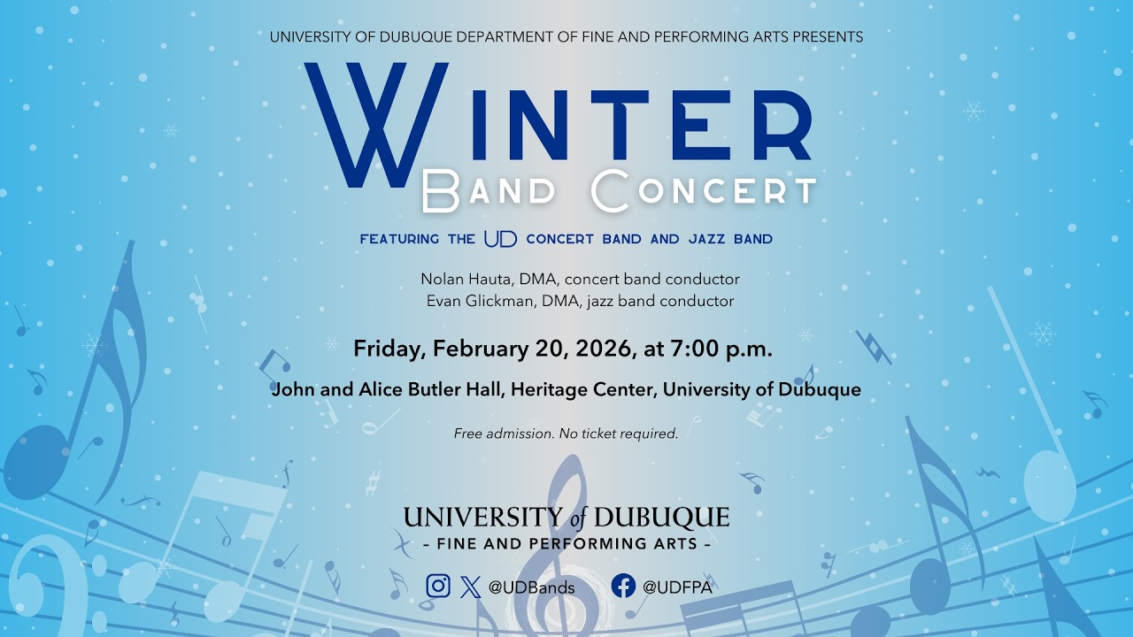 2026 Winter Band Concert | University of Dubuque