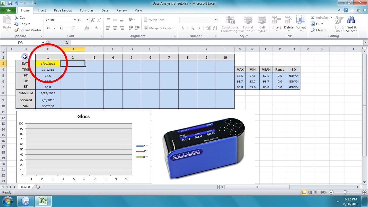 Rhopoint Novo Gloss Bluetooth Interface