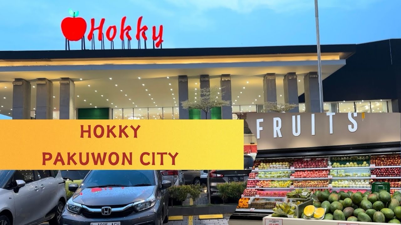 Hokky Pakuwon City…supermarket buah terbesar di Surabaya !!!