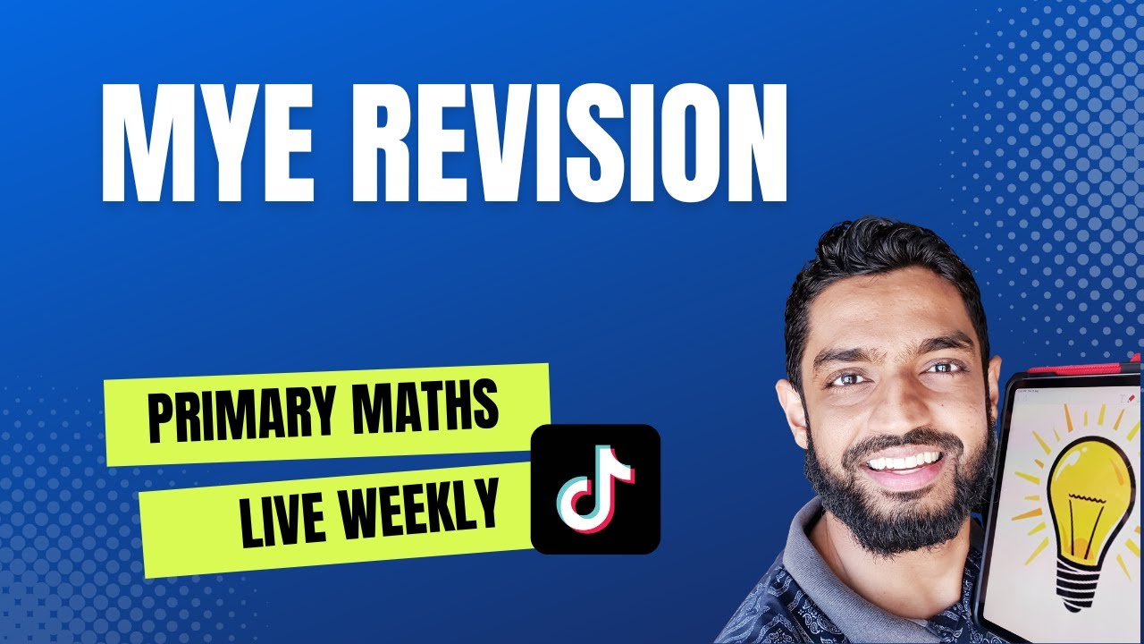 MYE Revision | PSLE Maths Series | MasterMaths Weekly Live Tutorial