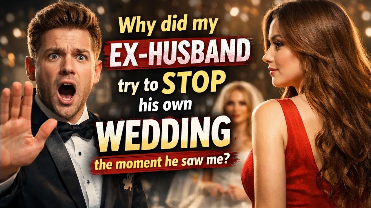 Why did my ex-husband try to stop his own wedding the moment he saw me?