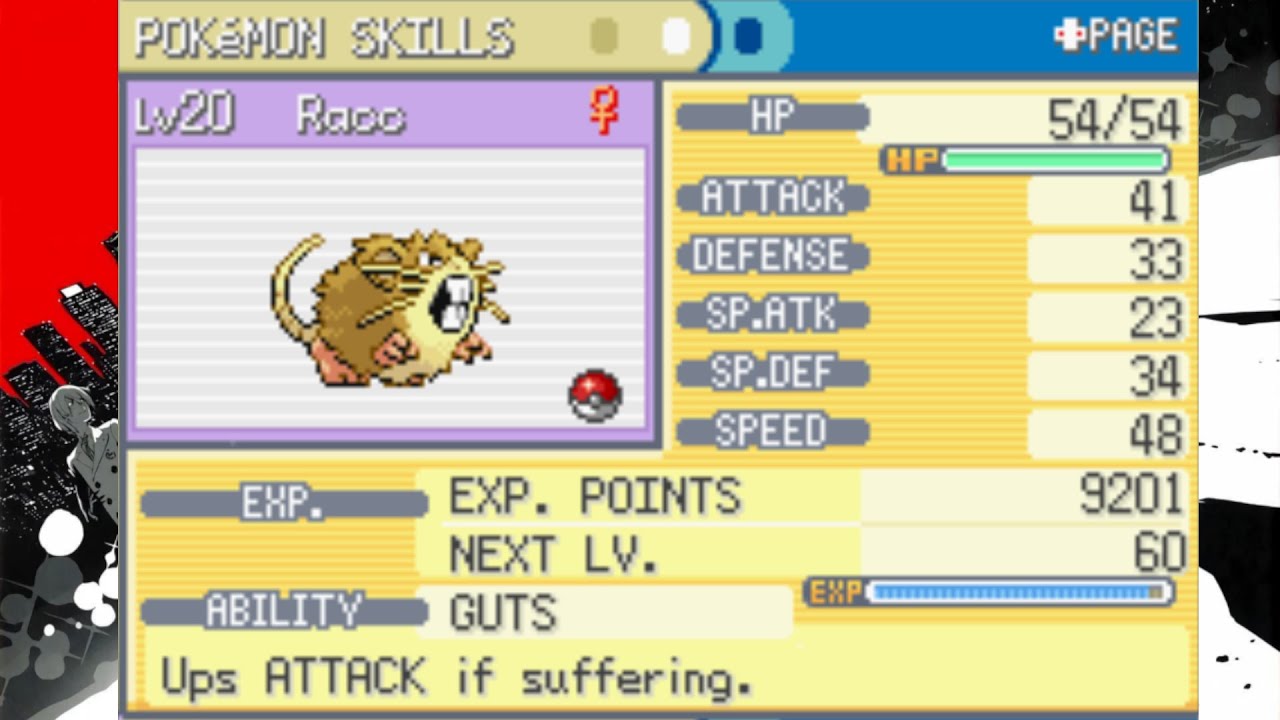 Why a Guts Rattata/Raticate is busted