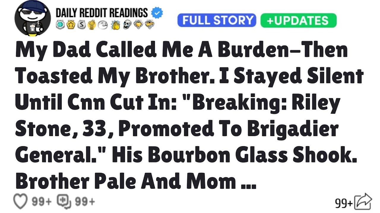 My Dad Called Me A Burden-Then Toasted My Brother. I Stayed Silent ... Until Cnn Cut In: 