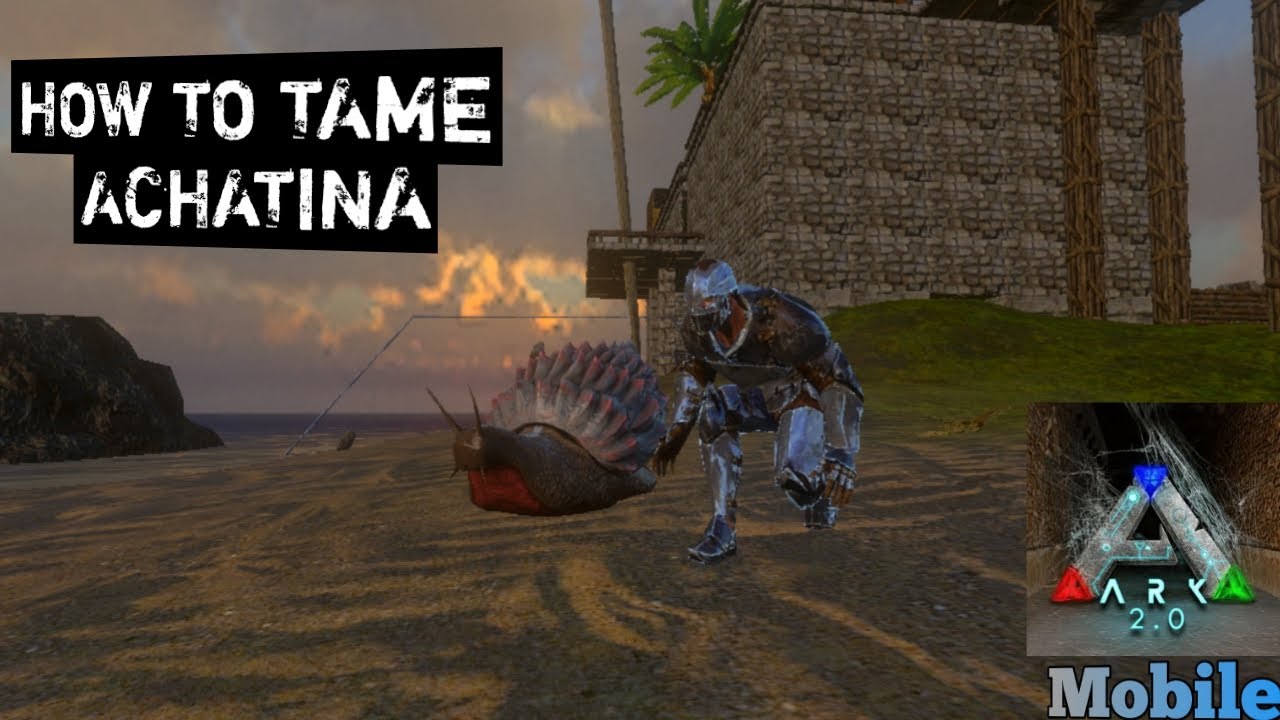 How To Tame Achatina, ARK Mobile [S1:E01]