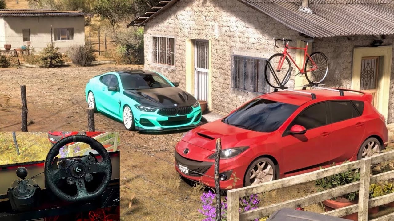 BMW M8 Competition Coupe  - Forza Horizon 5 \ Logitech G923 Steering wheel Gameplay 