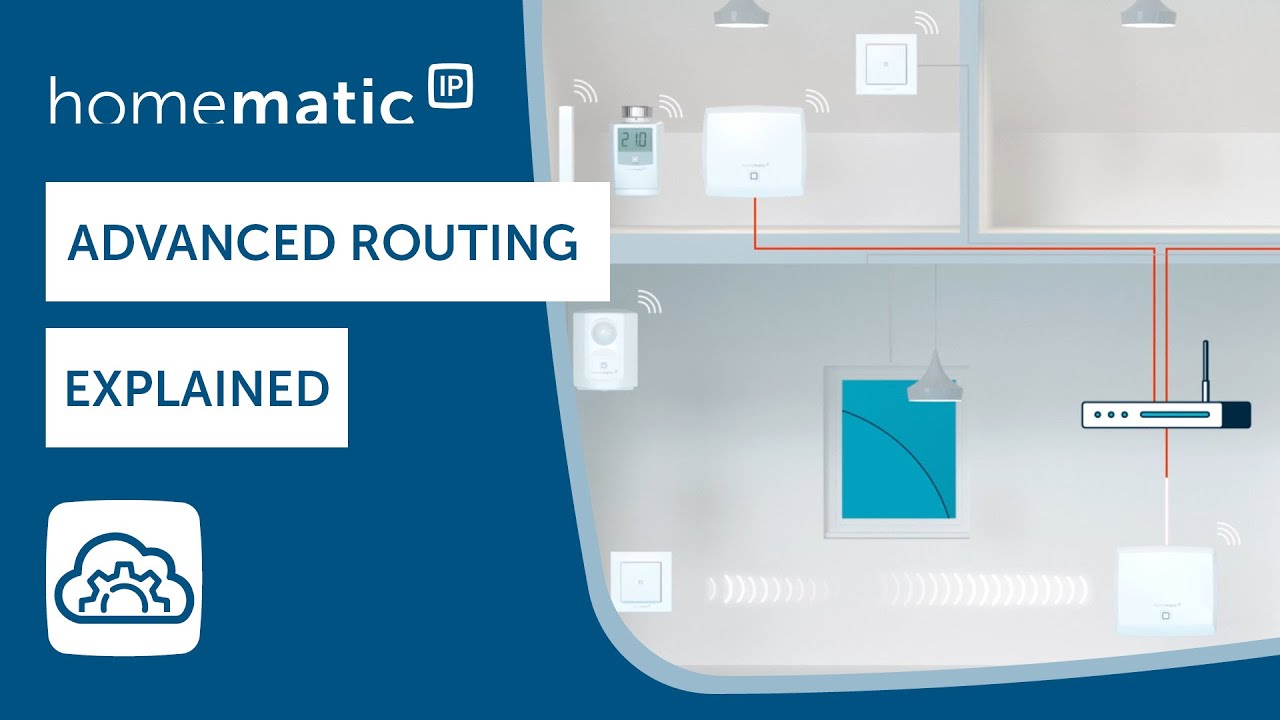 Homematic IP Advanced Routing | The advantages of BUS and radio systems simply combined