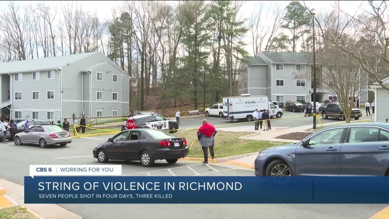 7 people shot in Richmond in four days