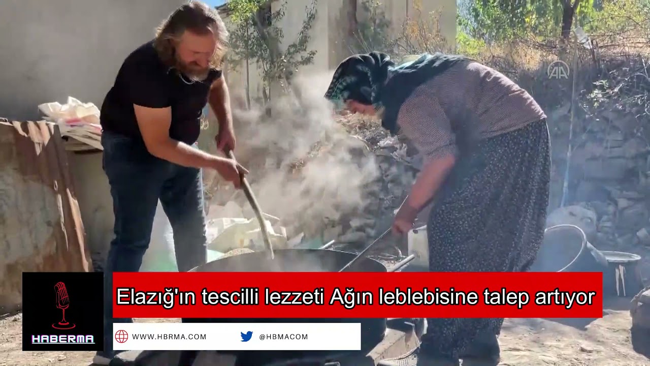 Elazığ'ın tescilli lezzeti Ağın leblebisine talep artıyor
