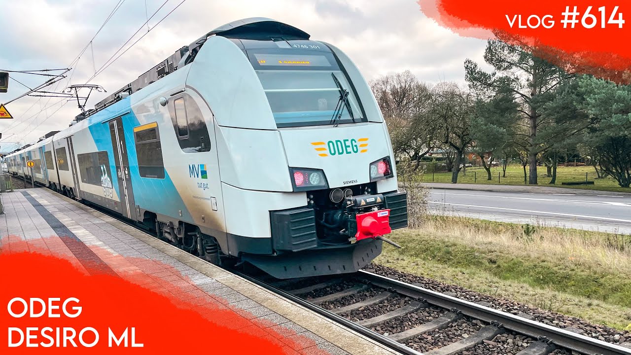 Der Desiro ML der ODEG | TripReport | Vlog 614