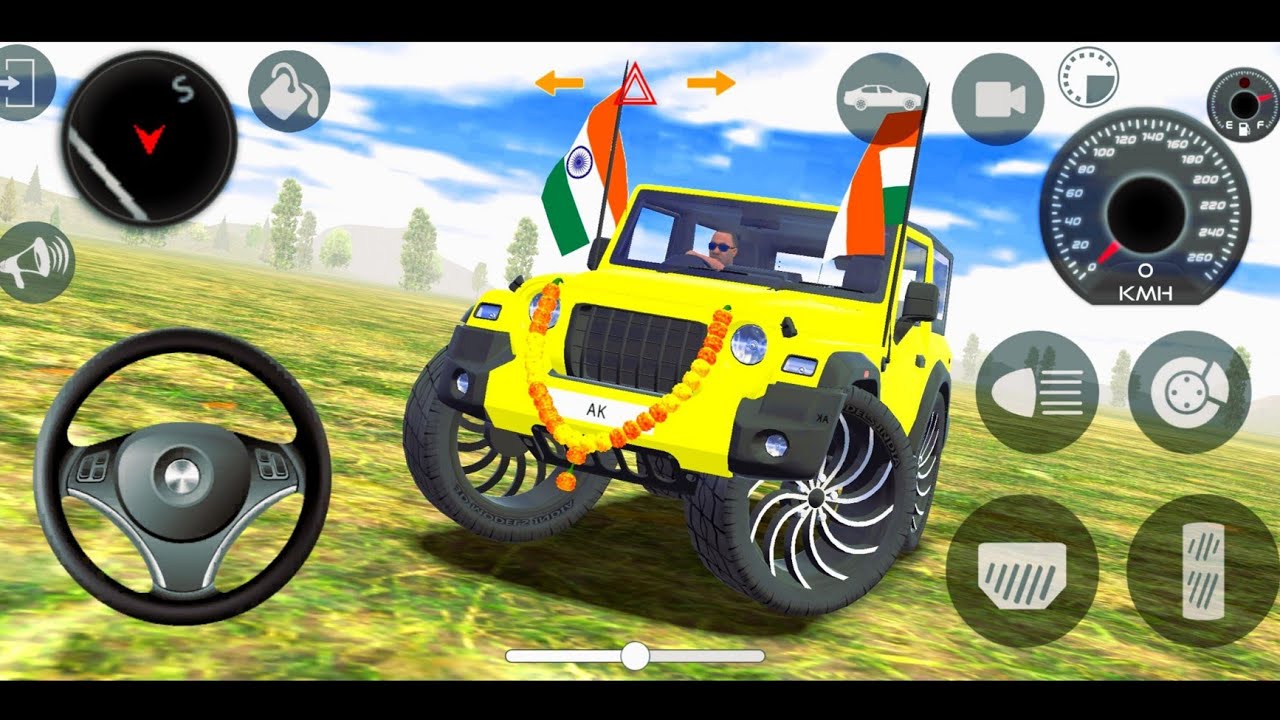 Modified Mahindra Thar😈Games:Indian Thar (Gadi Wala Games) Car Game Android Game - Android Gameplay