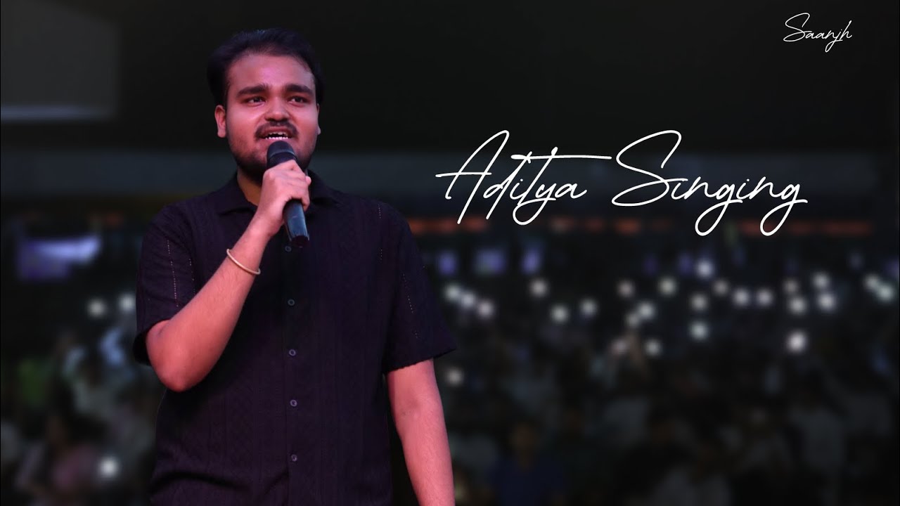 Aditya’s Soulful Singing | Saanjh 2025 | IIIT Surat