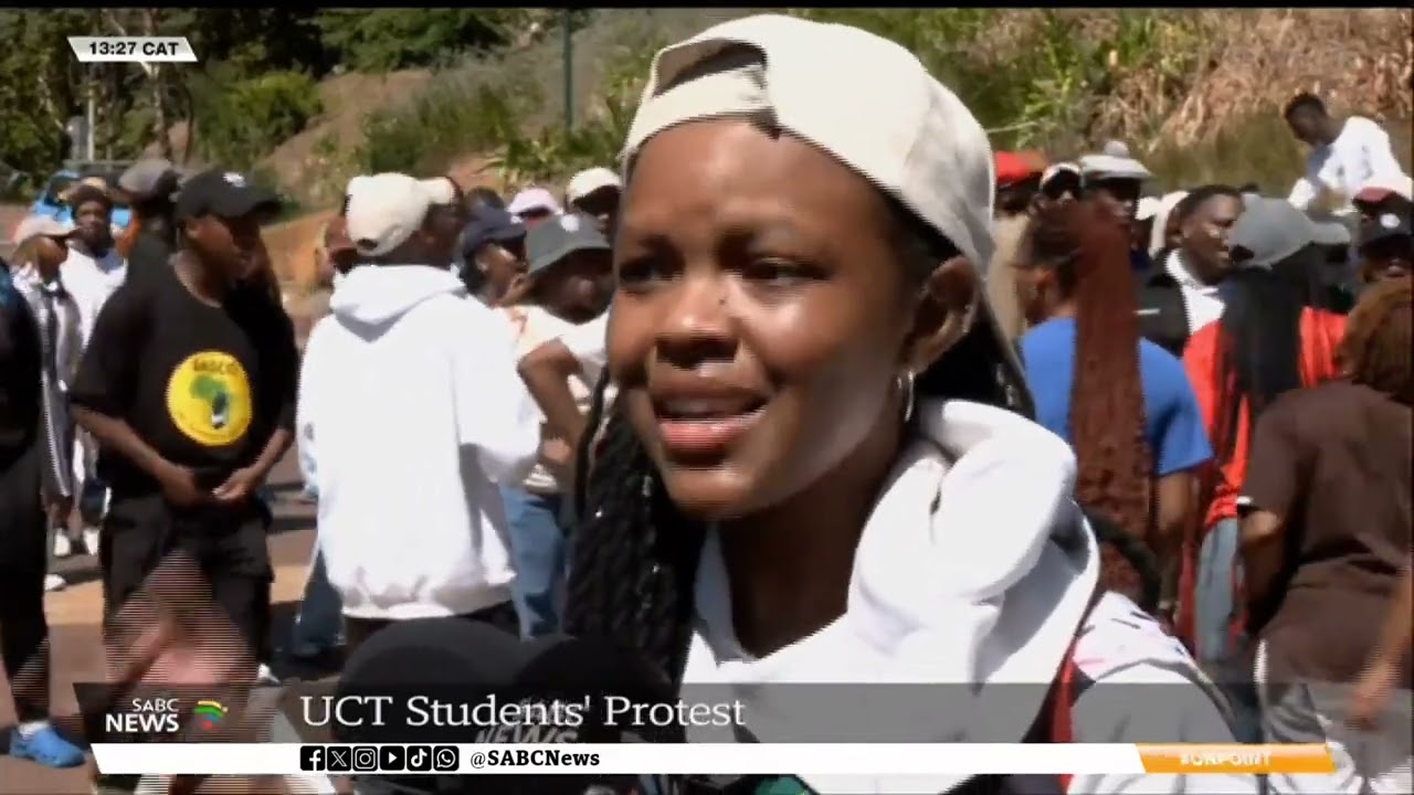 2025 Academic Year | UCT students protest due to registration issues