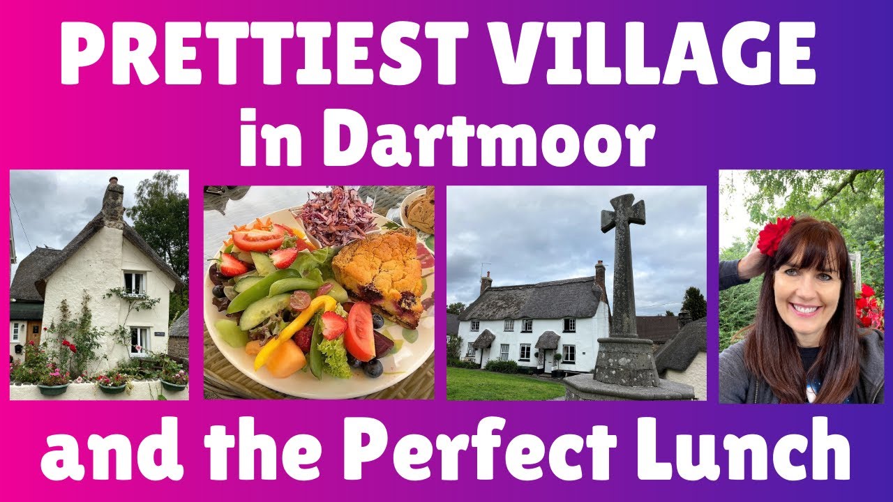 Lunch in Lustleigh, England - Prettiest Village in Dartmoor