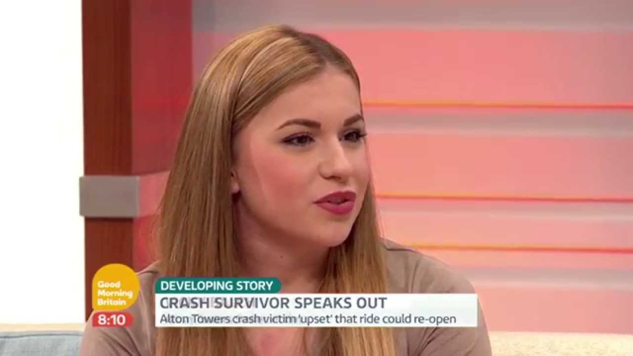 Alton Towers Crash Survivor On The Smiler Being Reopened | Good Morning Britain