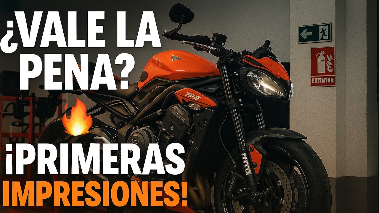 TRIUMPH STREET TRIPLE 765R l ¡Mi nueva moto!