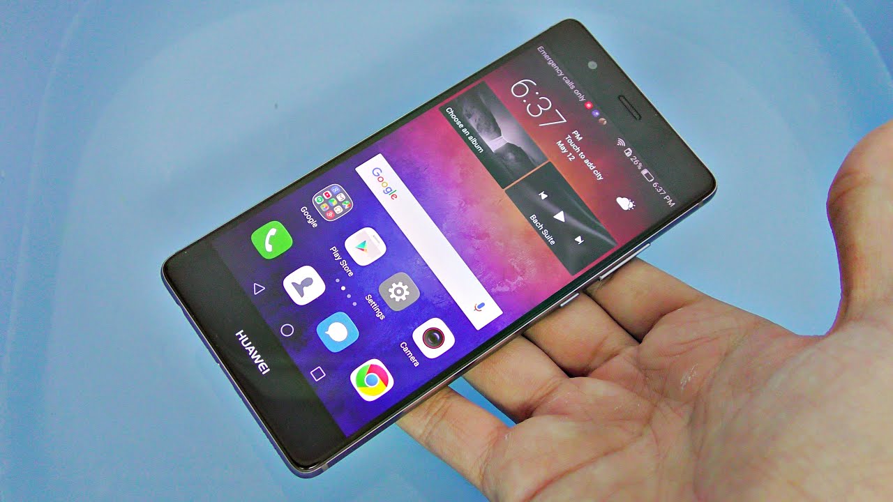 Huawei P9 Water Test! (4K)