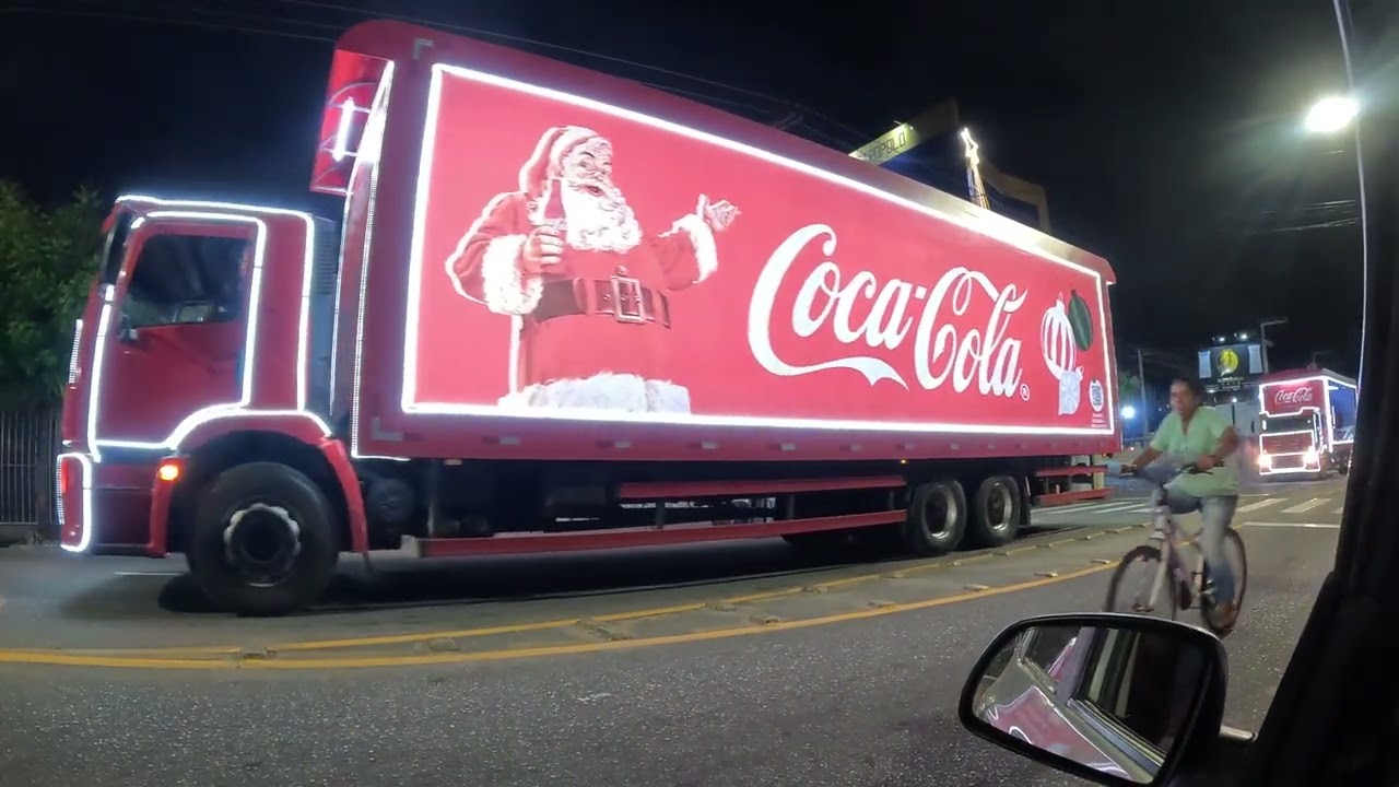 Caravana da Coca-Cola passando em Campina Grande - PB