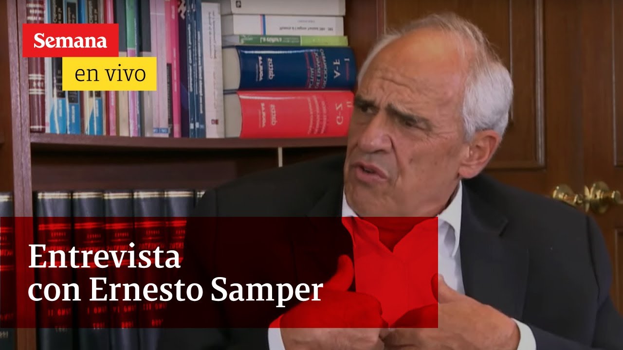 En entrevista con Mar&iacute;a Jimena Duz&aacute;n, Ernesto Samper habla sobre proceso 8000 | Semana en Vivo