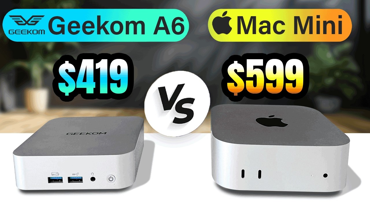 Geekom A6 Mini PC &mdash; The BEST $400 MAC MINI Alternative in 2025!