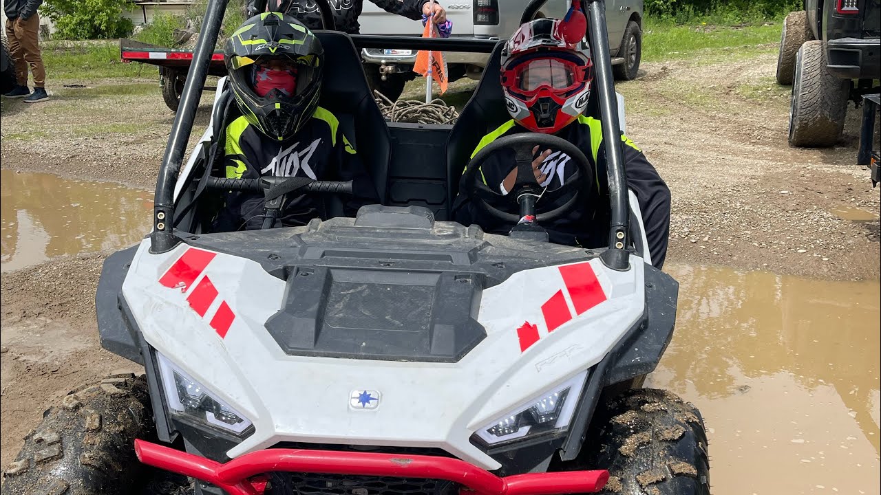 Badlands Offroad park, driving my Polaris 200 rzr