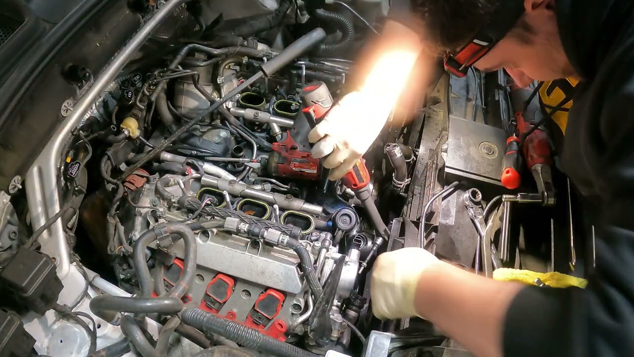 2018 AUDI Q7 WATER PUMP/THERMOSTAT REPLACE