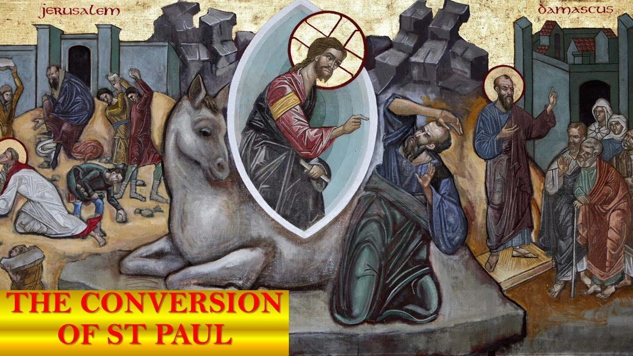 THE EUCHARIST - THE CONVERSION OF ST PAUL - Sunday 25th January at 10am