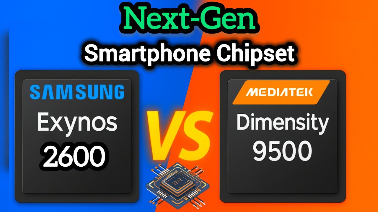 Mediatek Chipset Destroys Samsung?! Exynos 2600 VS Dimensity 9500
