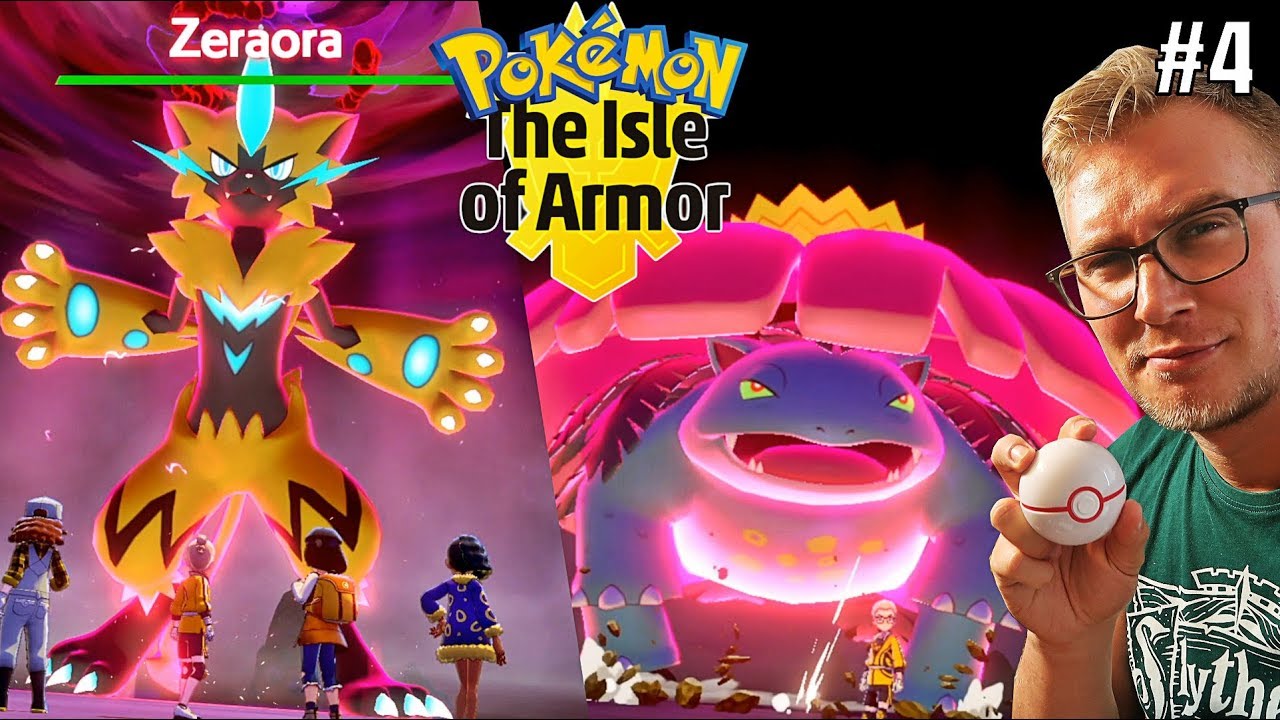 ZŁAPAĆ MITYCZNEGO ZERAORĘ ! TO MÓJ CEL ! (Pokemon Sword: Isle of Armor, odc. 4)