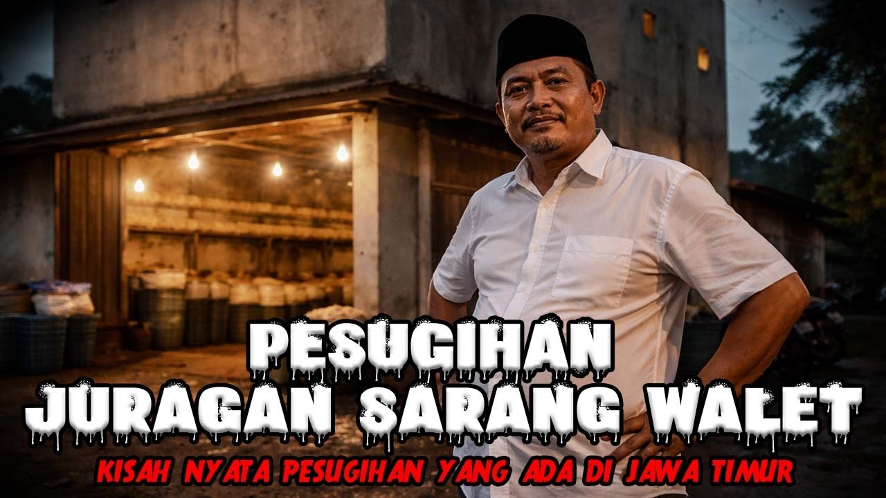 KISAH NYATA PESUGIHAN JURAGAN SARANG BURUNG WALET DI JAWA TIMUR
