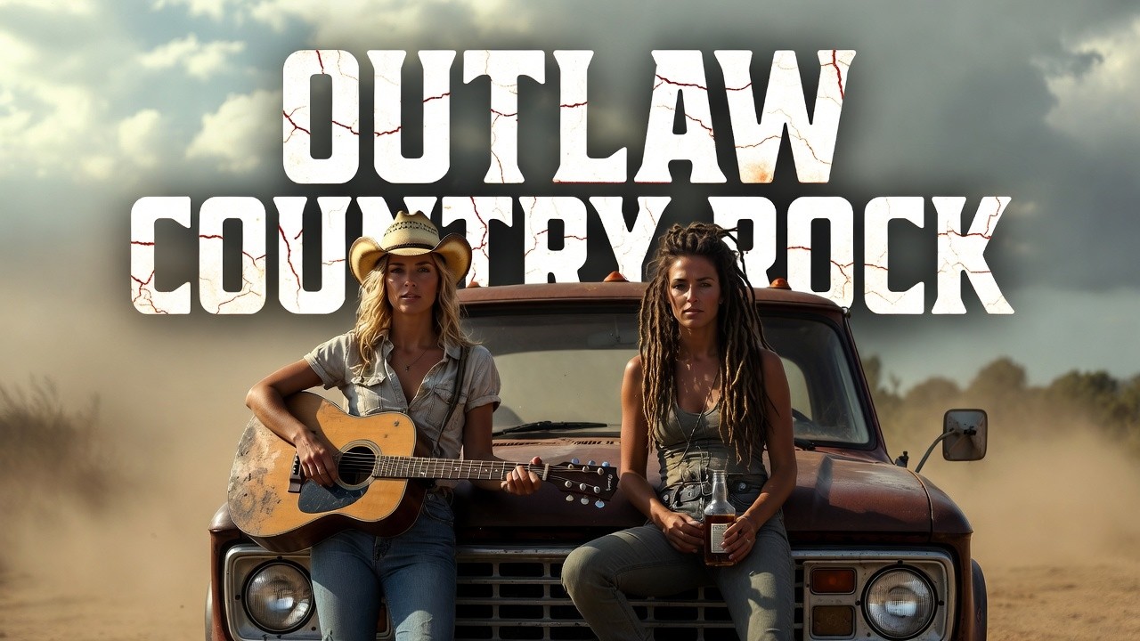 Outlaw Country Rock 🔥 Country Rock Journey 🎸 Across the Plains We Roll