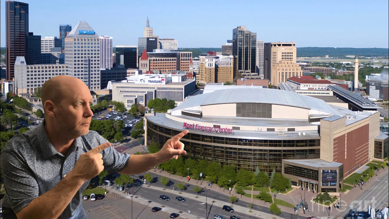 Xcel Energy Center St. Paul,MN.
