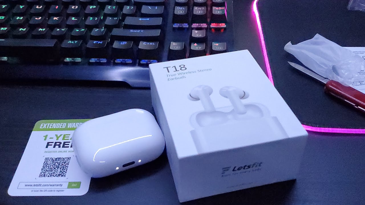 Letsfit wireless earbuds
