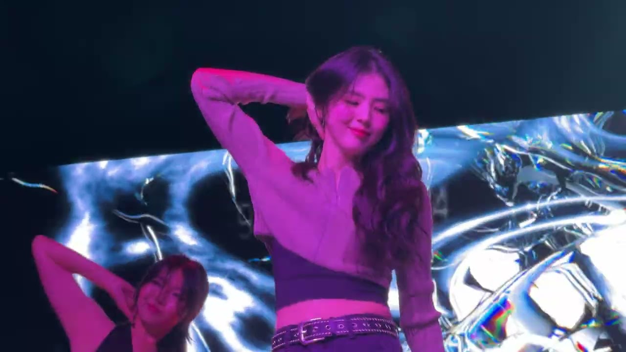 Han So Hee - Seoul City (Jennie) & Whiplash (aespa) Dance cover fancam LA Fanmeeting 08-30-25
