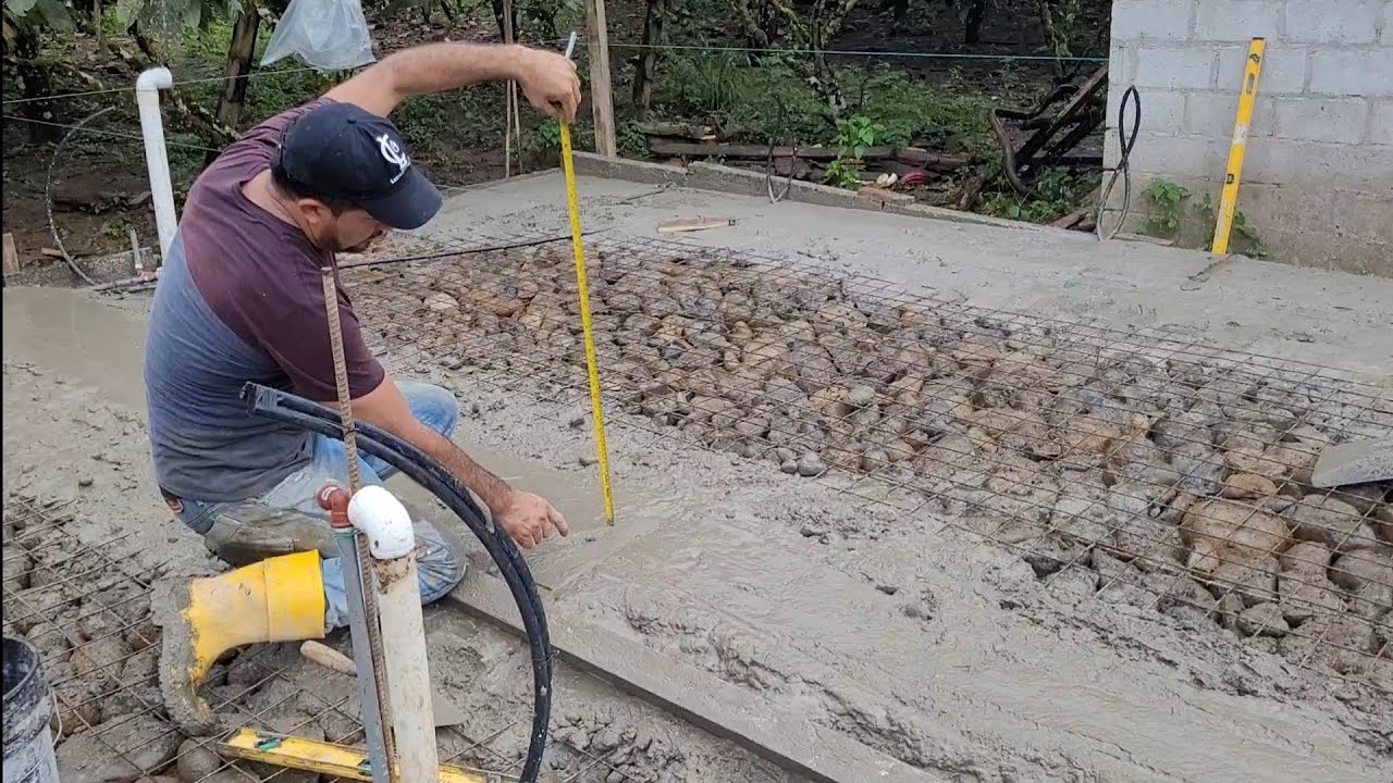 Proyecto Casa 6x7🏡🏡video 4 precio de colado de piso