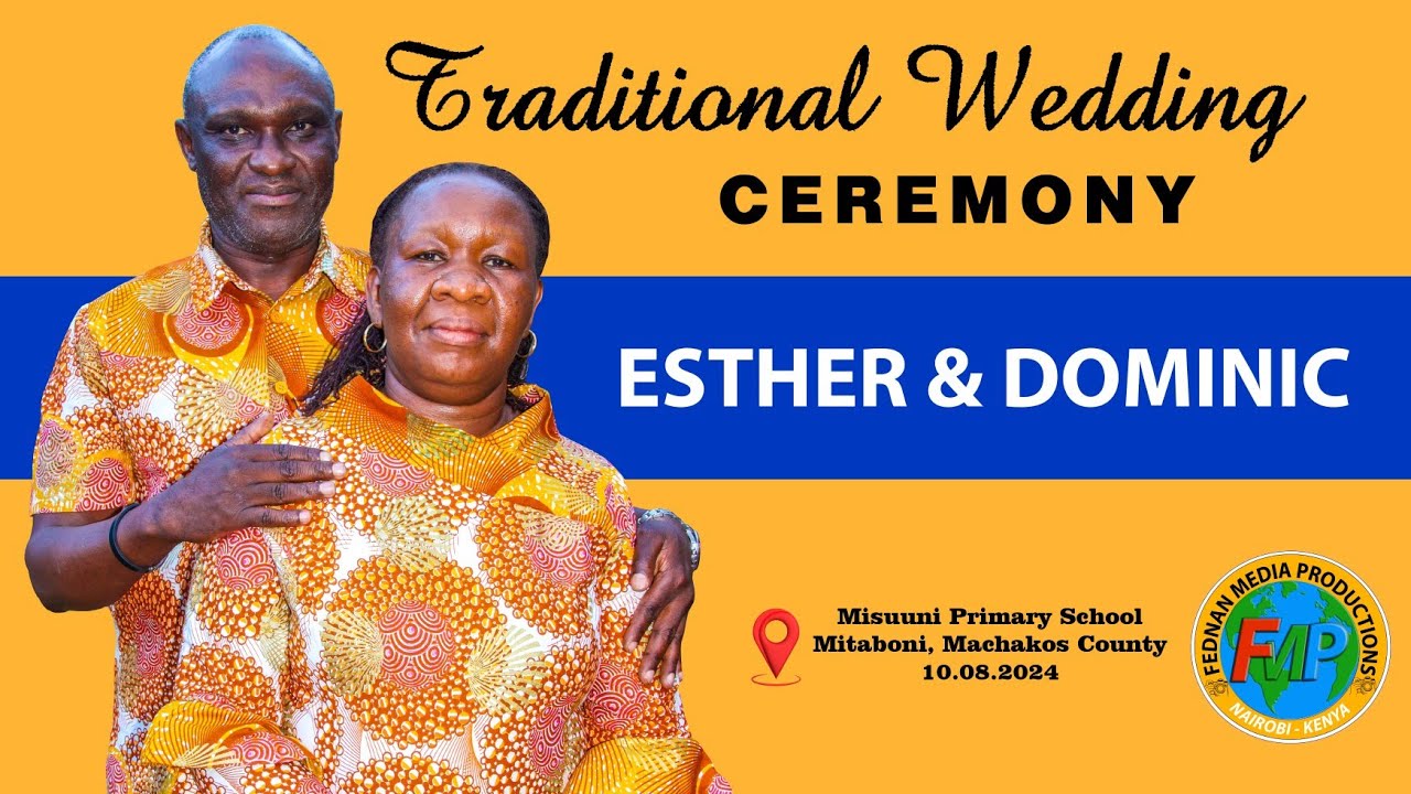 Traditional Wedding ceremony of Esther and Dominic official Livestream
