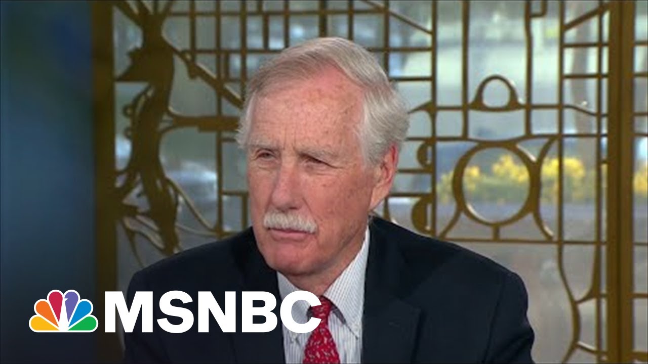 Sen. Angus King: Biden Doesn't Get Enough Credit For Coalition On Ukraine