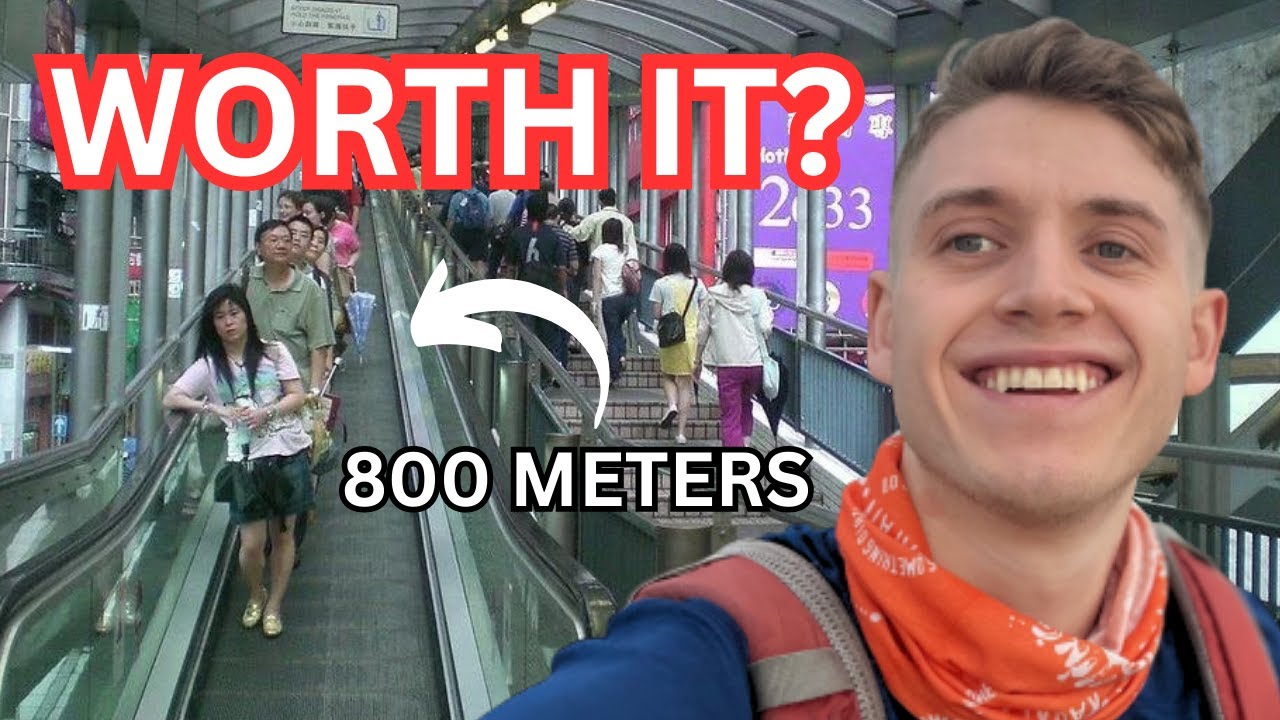 Visiting the World's LONGEST Escalator (Hong Kong)