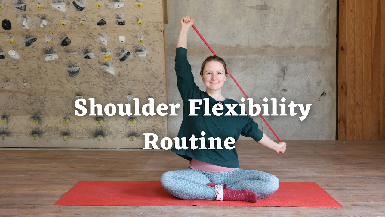 10 Shoulder Stretches for Climbers | Follow Along Routine for Flexibility & Posture