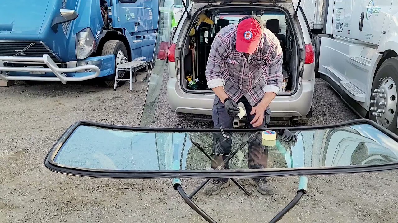 How To Change Windshield Screen | How To Install Windshield Volvo 2015