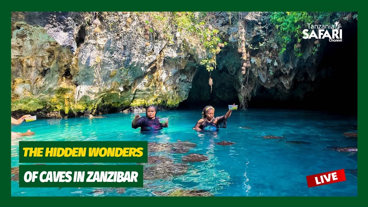 🔴TSC:THE HIDDEN WONDERS OF CAVES IN ZANZIBAR   | A DAY IN EPISODE 12