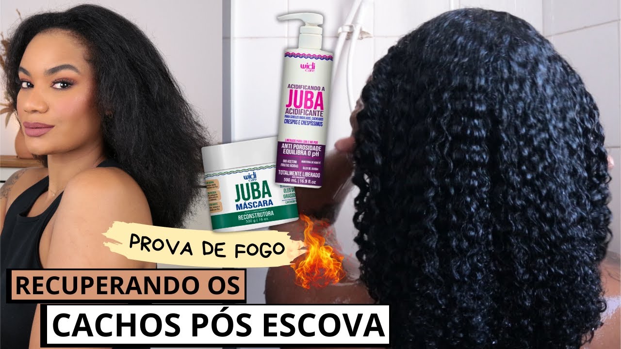 TESTEI NOVO JUBA ACIDIFICANTE E MÁSCARA RECONSTRUTORA CONDICIONANTE WIDI CARE • Pattesta
