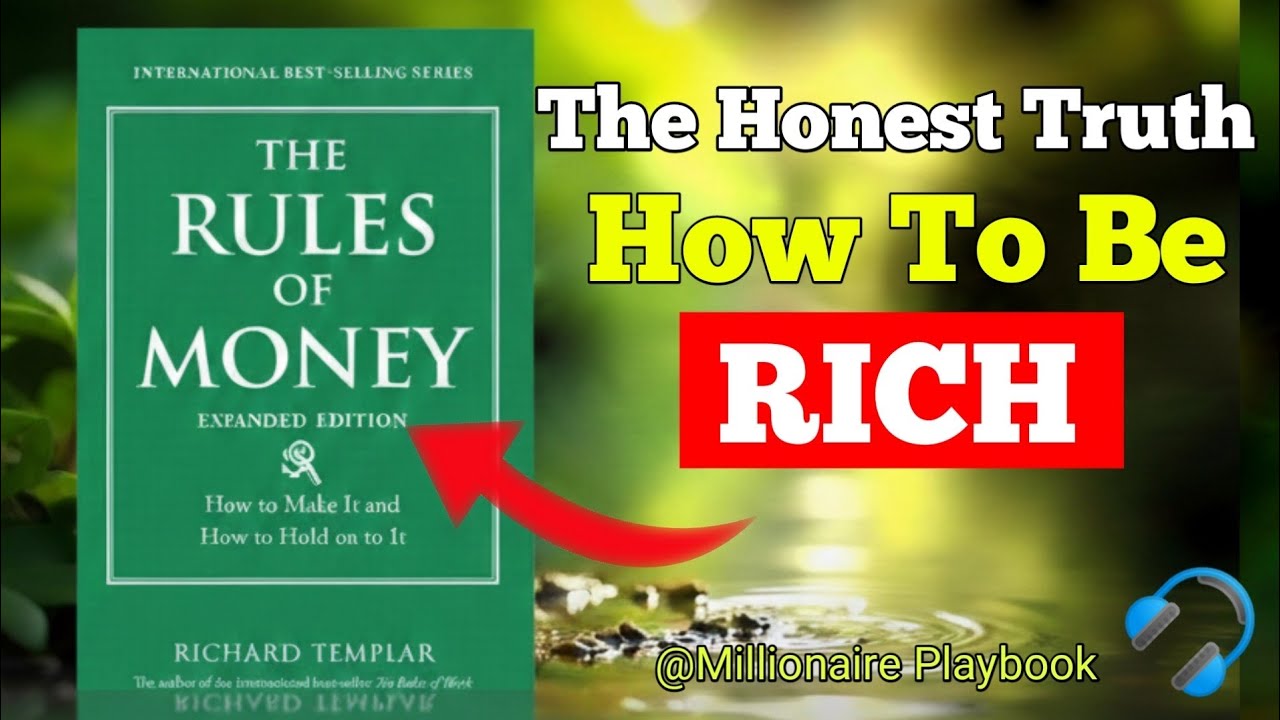 This Book Changed How I Think About Money Forever | The Rules of Money by Richard Templar